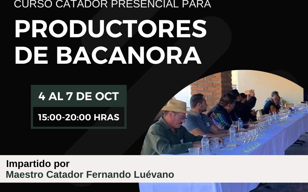 Curso para catadores de Bacanora